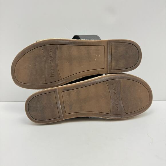 Franco Sarto | Babs Reptile Snakeskin Vegan Leather Espadrille Slide Sandals - Picture 10 of 10